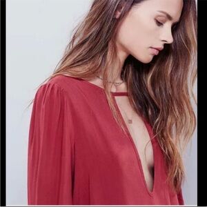 Free People Beck Long Sleeve Tunic